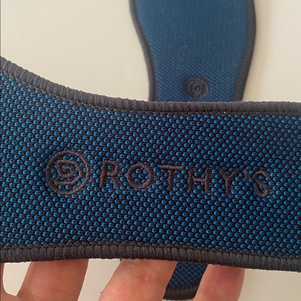 NWOB Rothy’s The Square Pacific Blue Green Size 11 new - Picture 10 of 16